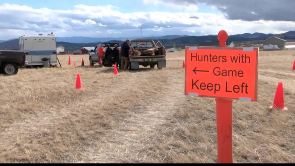 Montana Hunting Check Station