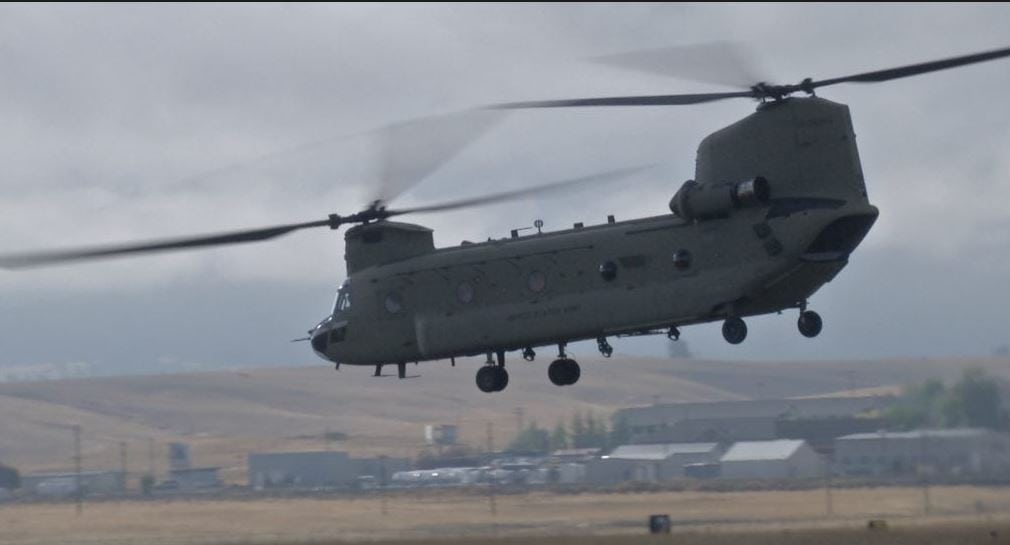 Montana National Guard Helicopter