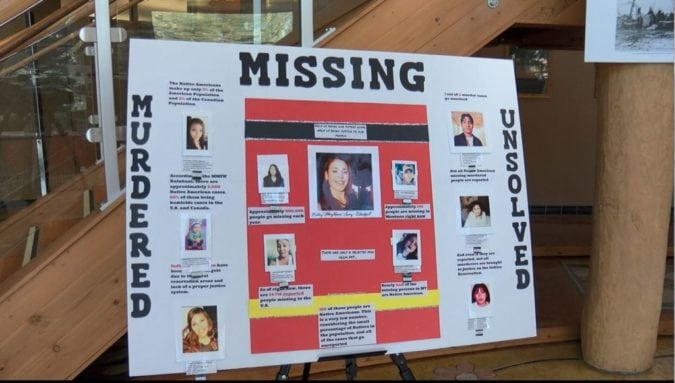 Missing Native American Women