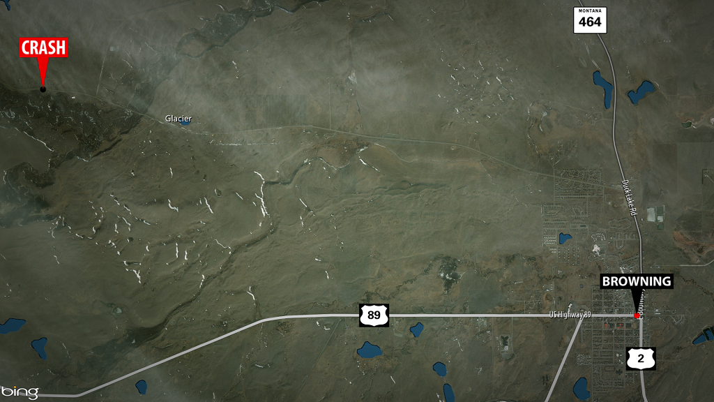 Pedestrian hit and killed by vehicle near Browning