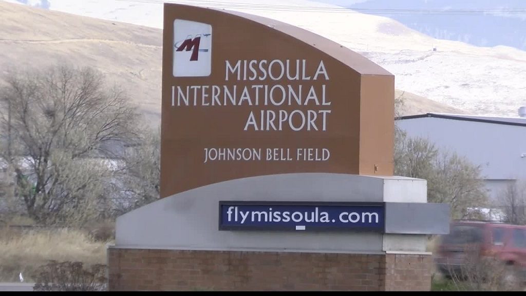 Missoula International Airport Sign