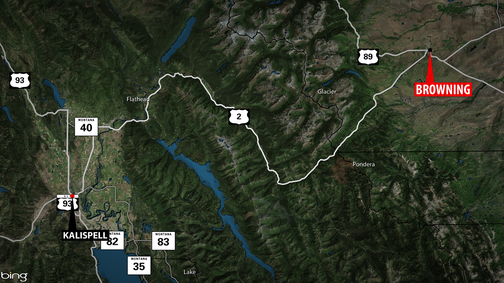 Browning Fatal Accident Map