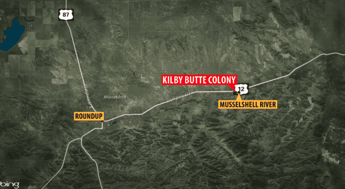 Musselshell River fall