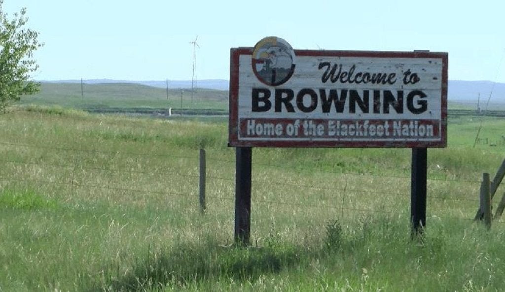 Browning Blackfeet Tribe