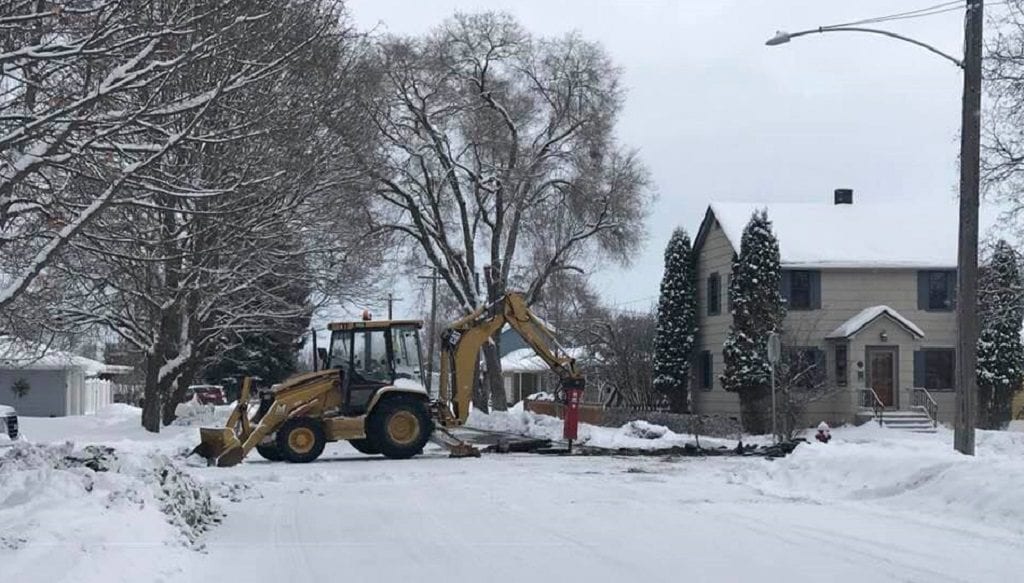 Kalispell Water Main Break