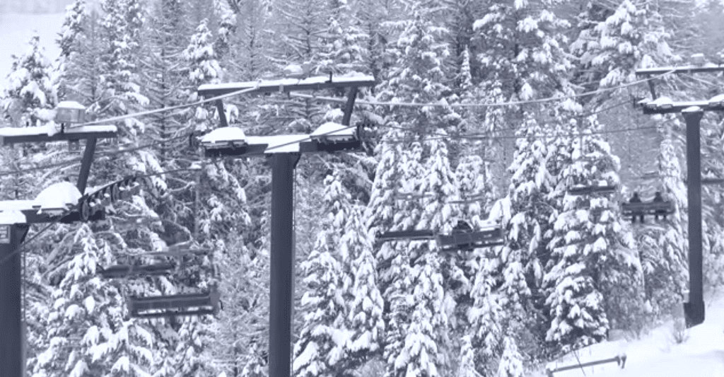 Whitefish Mountain Resort Ski Lift