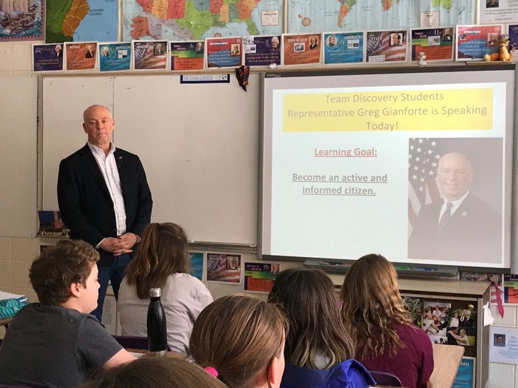 Greg Gianforte Kalispell School