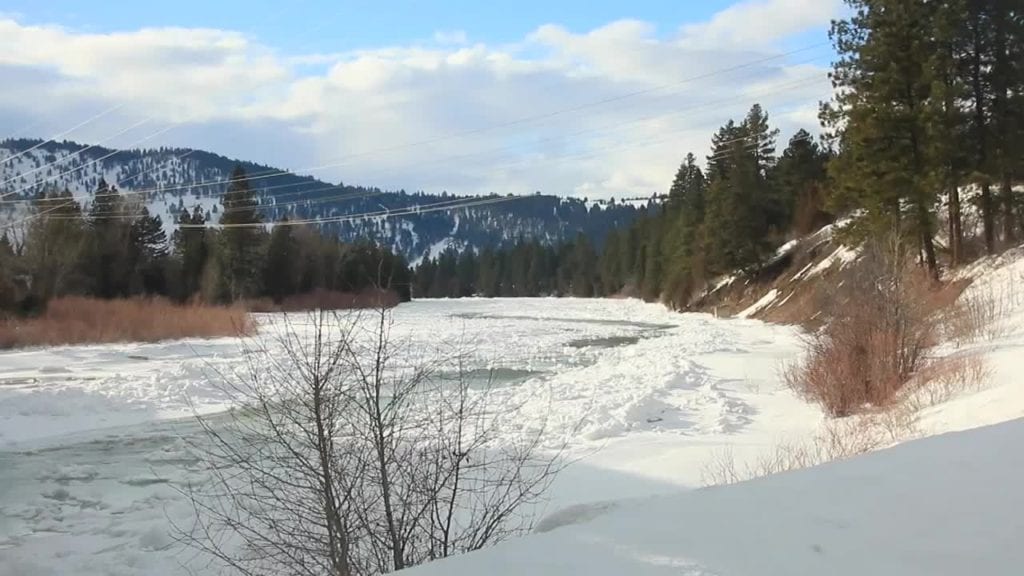 Snow and Ice River