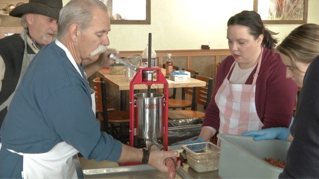 Helena Sausage Making Class