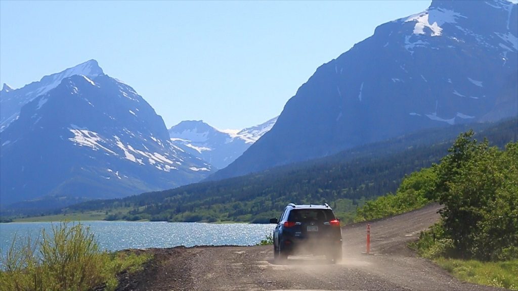 Many Glacier Road