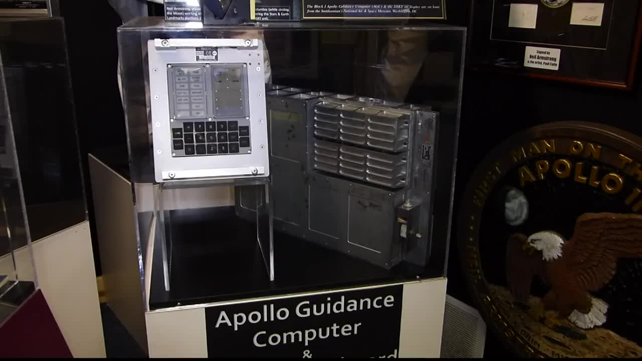 A piece of Apollo 11 history lives on at Montana computer museum image.